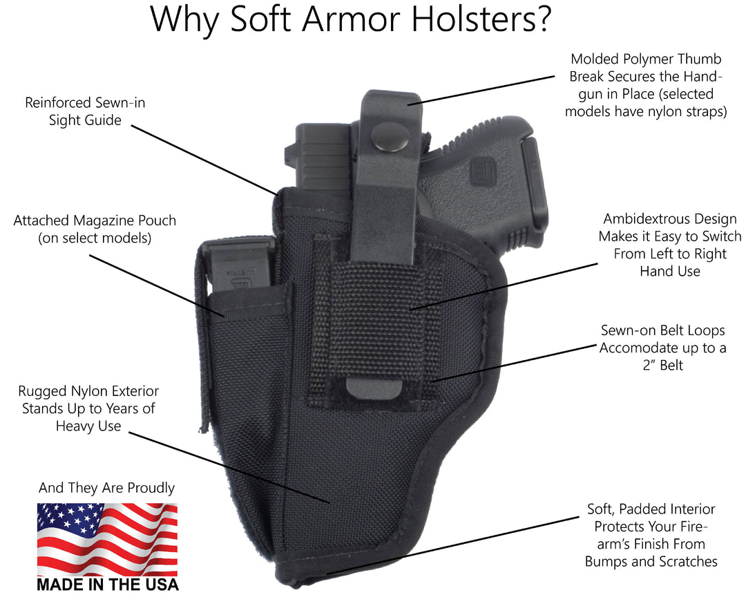 Concealed carry gun holsters for glock, sig sauer, smith and wesson, cz, springfield armory.  IWB, OWB, shoulder holsters, concealment holsters