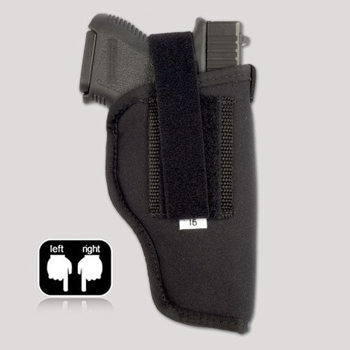 R series hip holster with velcro thumb break.  Glock, Ruger, Smith & Wesson, Taurus