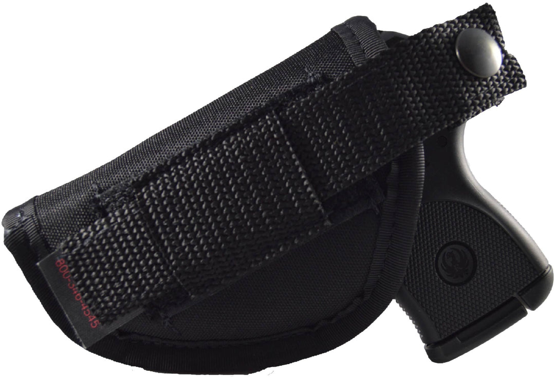 in-the-pant and hip holster for ruger lcp, sig p238, taurus tcp